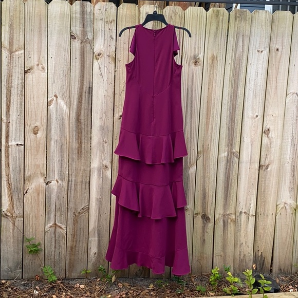 Jay Godfrey Plum June Gown - Picture 12 of 15